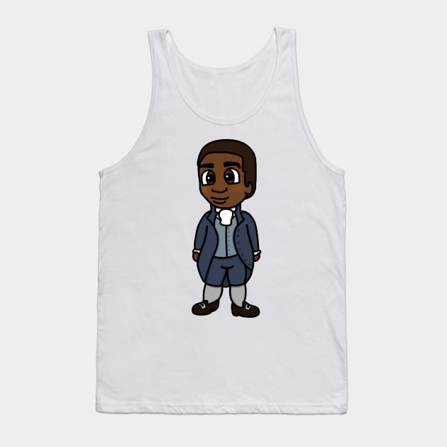 Chibi Crispus Attucks (Large Print) Tank Top by Aeriskate